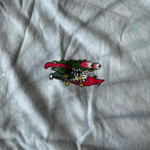 Santa Cruz Men’s Size Large Short Sleeve Tie Dye Graphic Tee Shirt - Picture 4 of 8